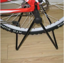 New Black Folding  Bicycle Bicycle Parking Repair Floor Stand Rack Storage