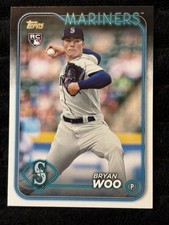 2023 Topps Mariners Bryan Woo #12 Rookie Card RC
