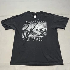 Y2K Pink Floyd The Wall Black Concert Merch Band T-Shirt