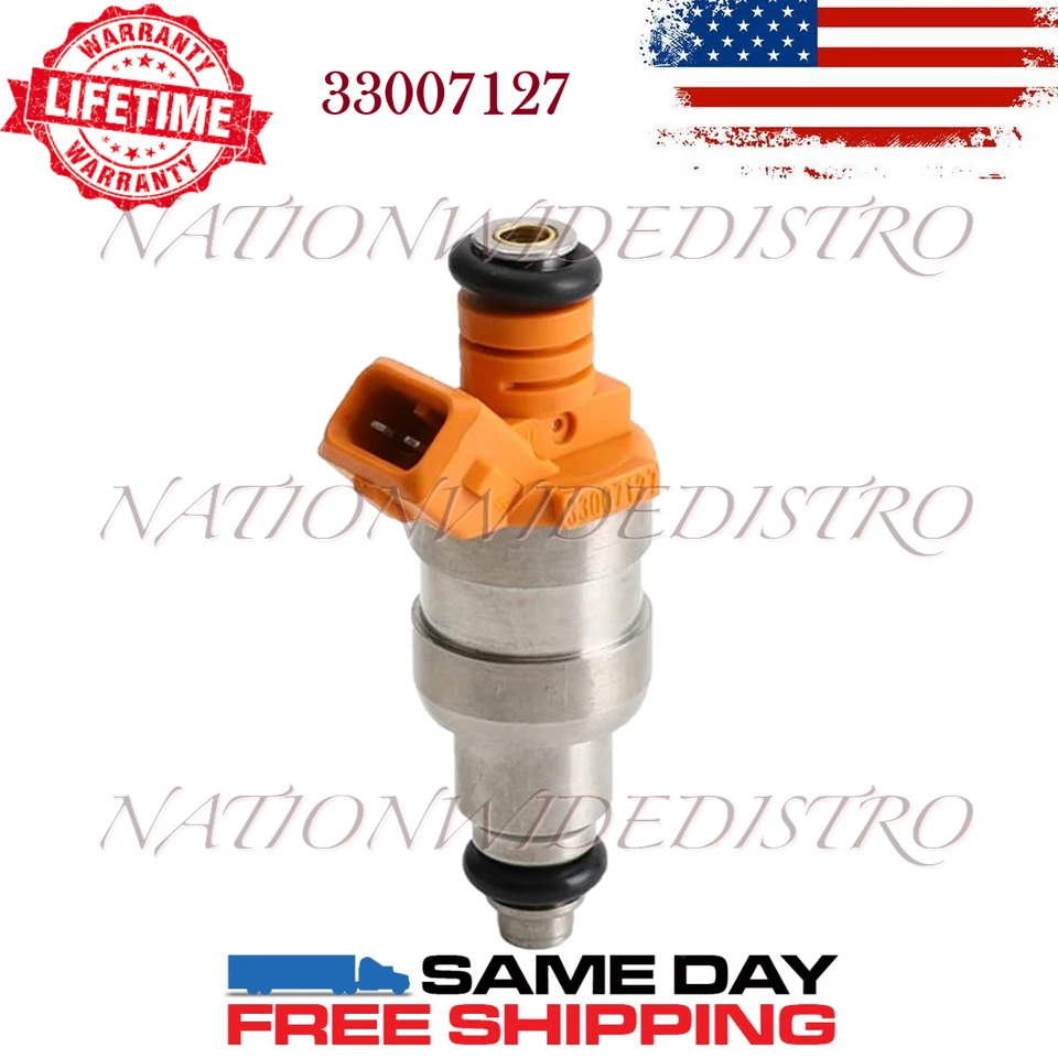 6x Inyectores de combustible Siemens OEM para 91-93 Jeep Cherokee Comanche Wrangler 4,0 L I6 Foto 2 de 4