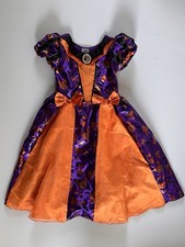 Disney Minnie Mouse Witch Dress Disney Store Girl's Sz 7/8 Halloween Orange