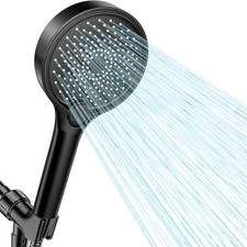 Filtered Shower Head with Handheld, High Pressure Shower Head with Filters, 3 Mo