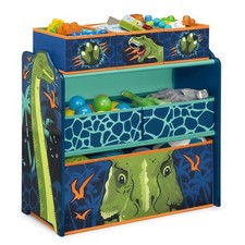  Dinosaur Design & Store 6 Bin Toy Storage Or...