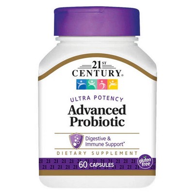 Probiotic Advanced 60 Caps  by 21st Century
