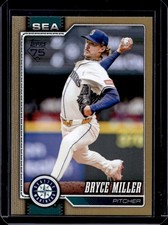 2026 Topps Bryce Miller Gold #/2026 Mariners