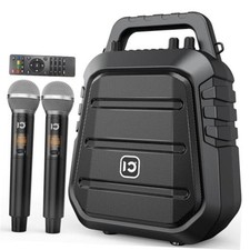 100W Powerful Voice Amplifier with 2 Wireless Microphones
