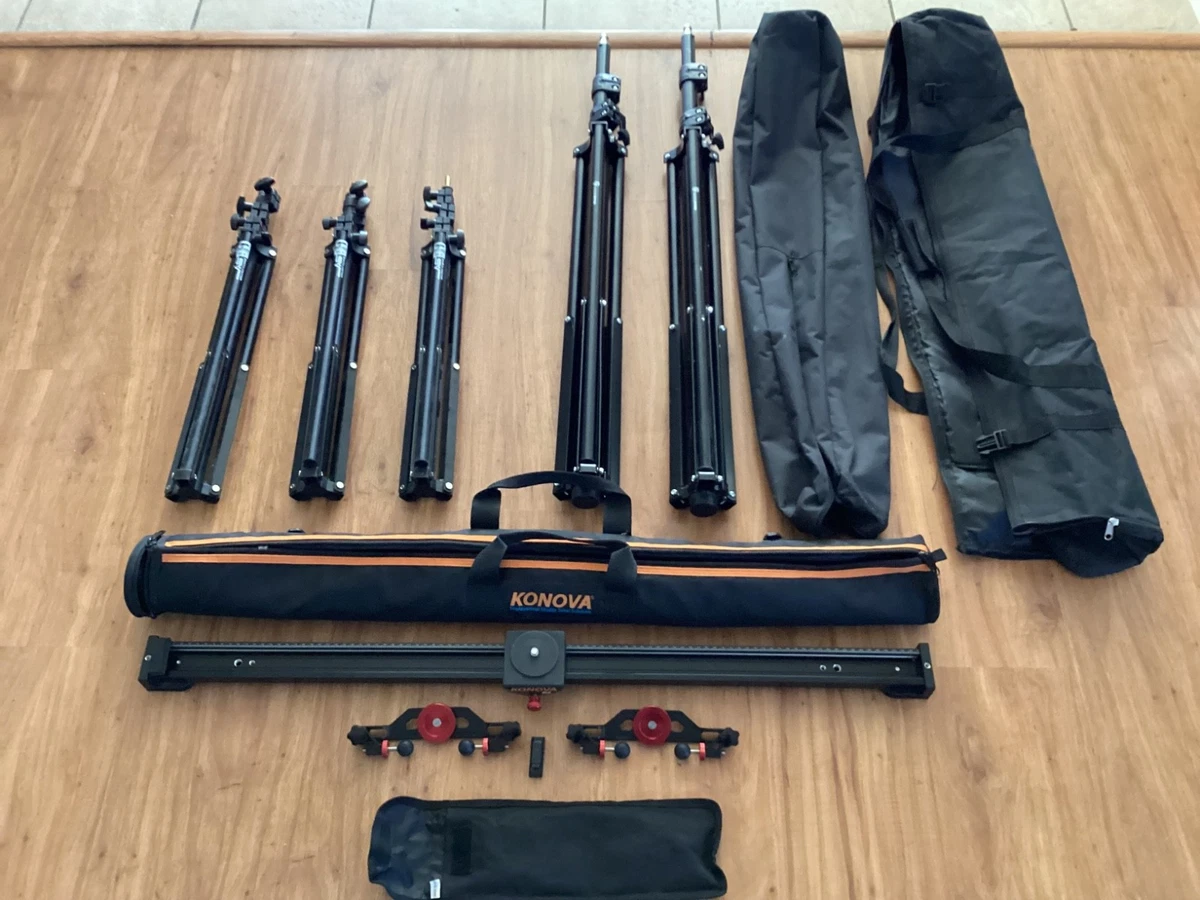 Konova Slider K Cine 120 Cm – Glissière Pour Caméra Cinéma Pro – Fabrication Allemande