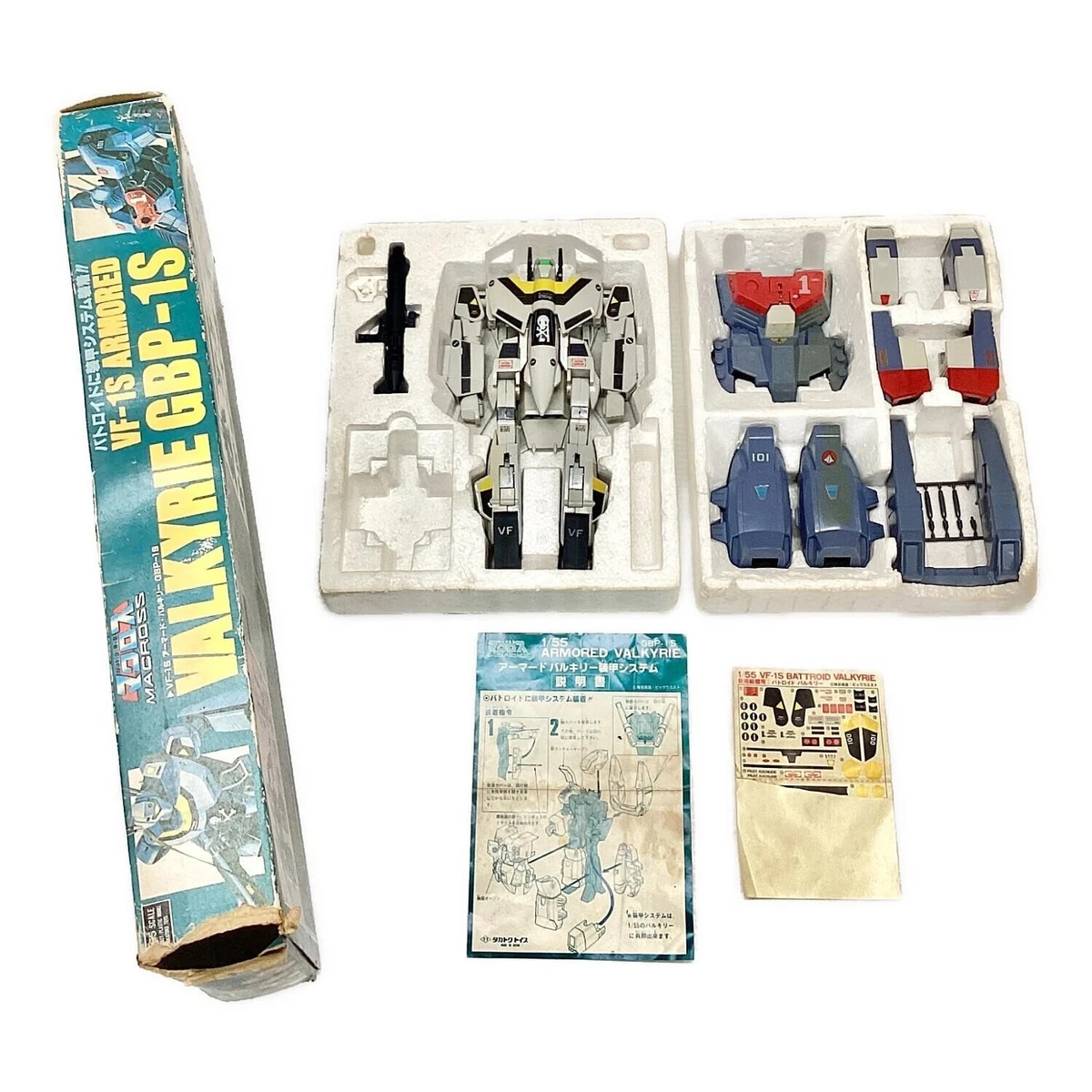 Takatoku 1/55 Macross VF-1S Armored Valkyrie GBP-1S Robotech Skull