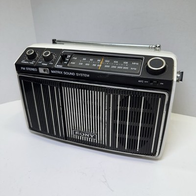 Vintage Sony Matrix Sound System MR-9100W FM Stereo/AM Radio Works