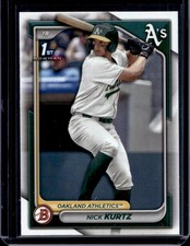 2024 Bowman Draft Nick Kurtz 1st Prospect #BD-56 Athletics