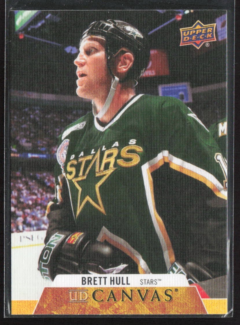 2020-21 Upper Deck - Ud Canvas Retired Stars Brett Hull #C252