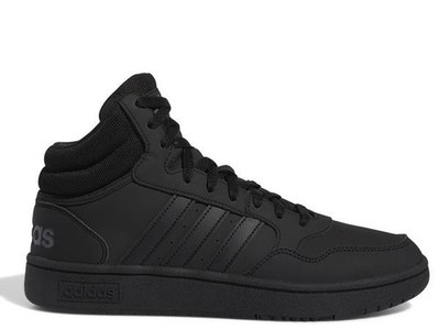 adidas Core Herrenschuhe Sneakers GV6683 HOOPS 3.0 MID Schwarz 