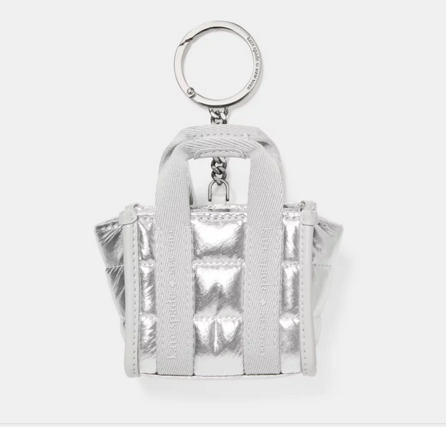 Kate Spade Kip Puffy Micro Bag Charm Key Fob Keychain - NWT