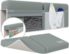 Comfortable Baby Bath Kneeler and Elbow Rest Pad Set - Kneeling Pad Bath Mat wit