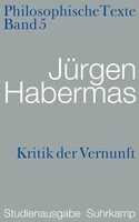 Kritik Der Vernunft JüRgen Habermas Taschenbuch 463 S. Deutsch 2009 Suhrkamp