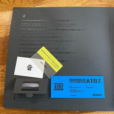 BIGBANG 10 THE VINYL LP LIMITED EDITION OPENED g dragon taeyang