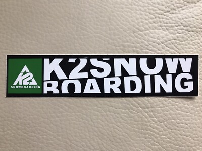 K2 Snow Boarding Sticker Aufkleber Surf Shirt Hoodie Sweater Board Short