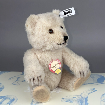 シュタイフ Mohair Teddy bear 1929, white 【公式通販】