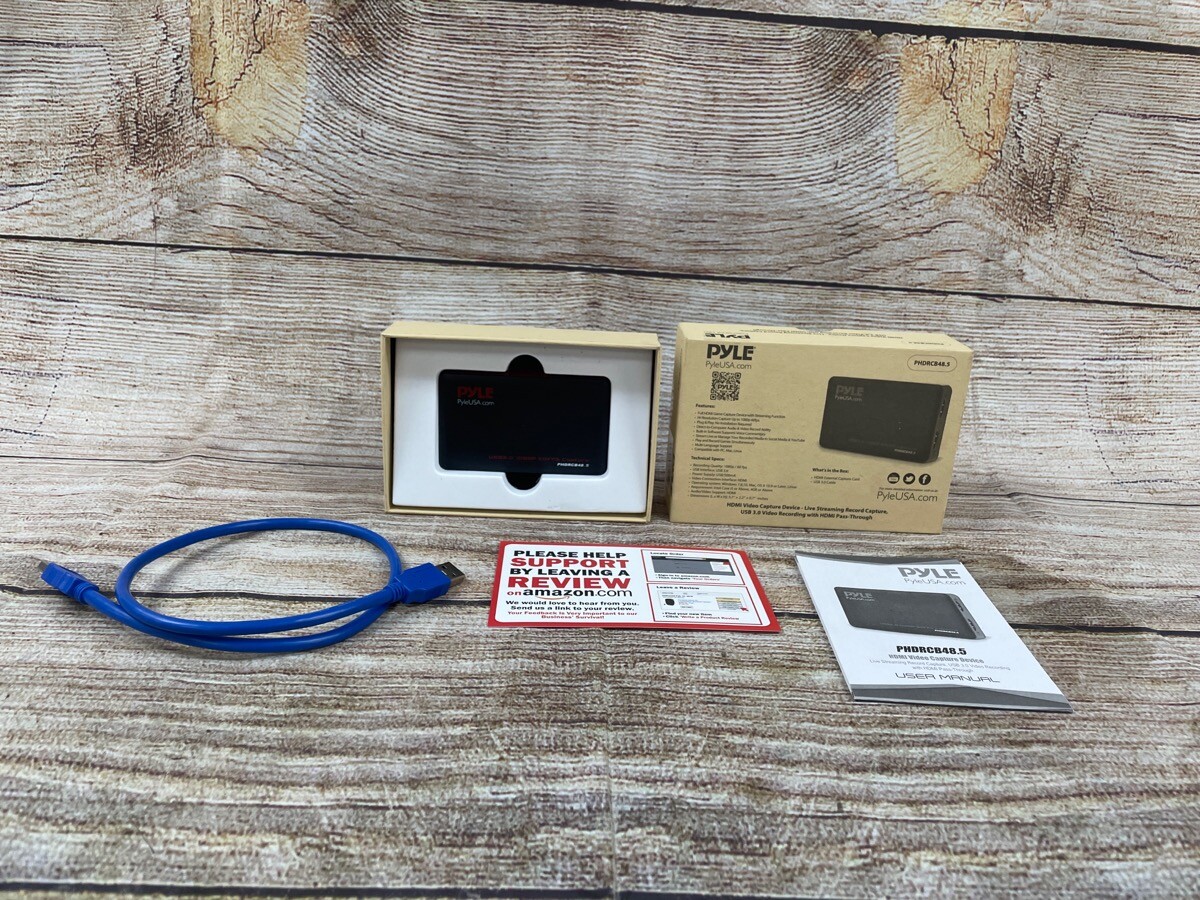 Pyle Capture Card Video Recording System (A1G004262