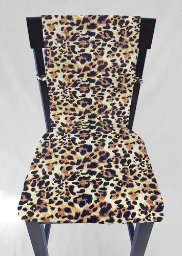 Animal Print Jaguar Chair Back & Seat Covers - Picture 7 of 7