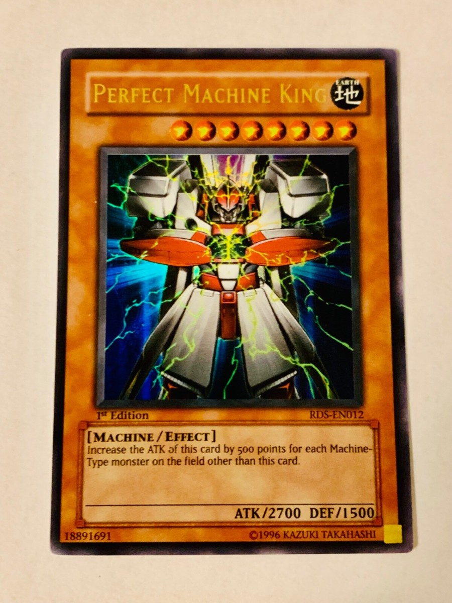 yugioh perfect machine king deck TCG RDS-EN012 1st Edition Ultra Rare NM Age Group Friendly Design Challenge - Finale: