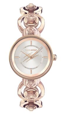 Plein Sport Damen Uhr Analog Quarz SUPERNOVA PSLEA0624 Edelstahl