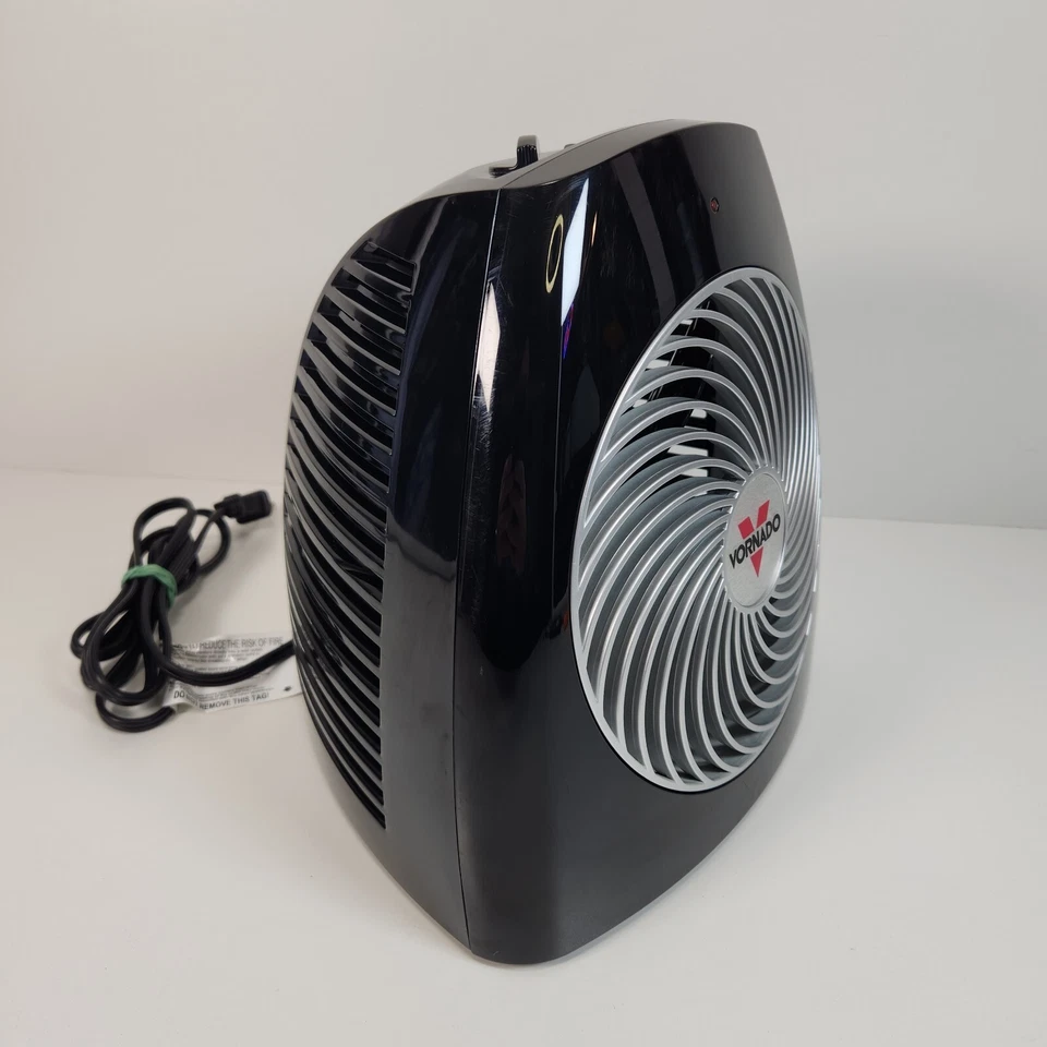 Vornado 1500 vatios calentador de espacio portátil para toda la habitación Vortex ventilador termostato de 3 velocidades Foto 4 de 4