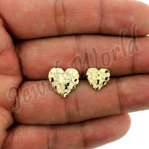 10K Solid Yellow Gold Diamond Cut 