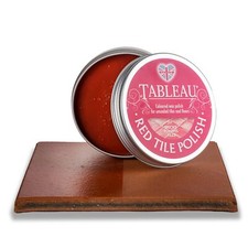 Tableau Red Tile Brick Polish Coloured Wax Polish For Tiles & Floors 150ml