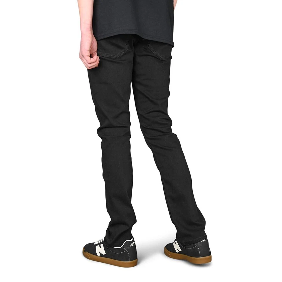 Volcom Vorta Slim Recto Vaqueros - Negro Exterior (SP24) - Imagen 4 de 4