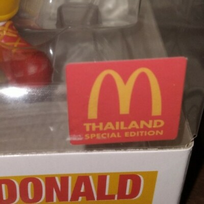AD ICONS POP Vinyl RONALD McDONALD Thailand Common 139 As Pictured