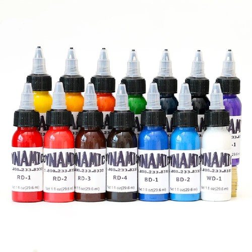 Professional Tattoo Ink Pigment Safe Natural Permanent Makeup Tattoo Supplies