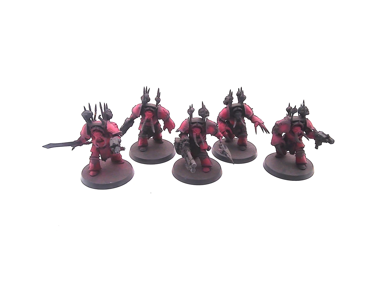 Warhammer 40k - Terminators Chaos Space Marines Métal (43-19, 2004) NEUF En Boîte