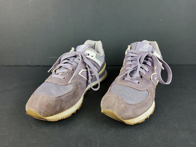 New Balance W574LWH Womens Purple Lifestyle Athletic Shoes Casual Sneakers  574