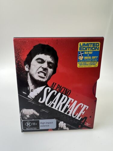 Scarface Limited Edition Steel Case Blu-Ray RARE - Picture 1 of 7
