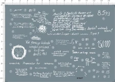 1/35 WWII German Tiger (P)  Ferdinand Tank Marking Model Water Slide Decal White