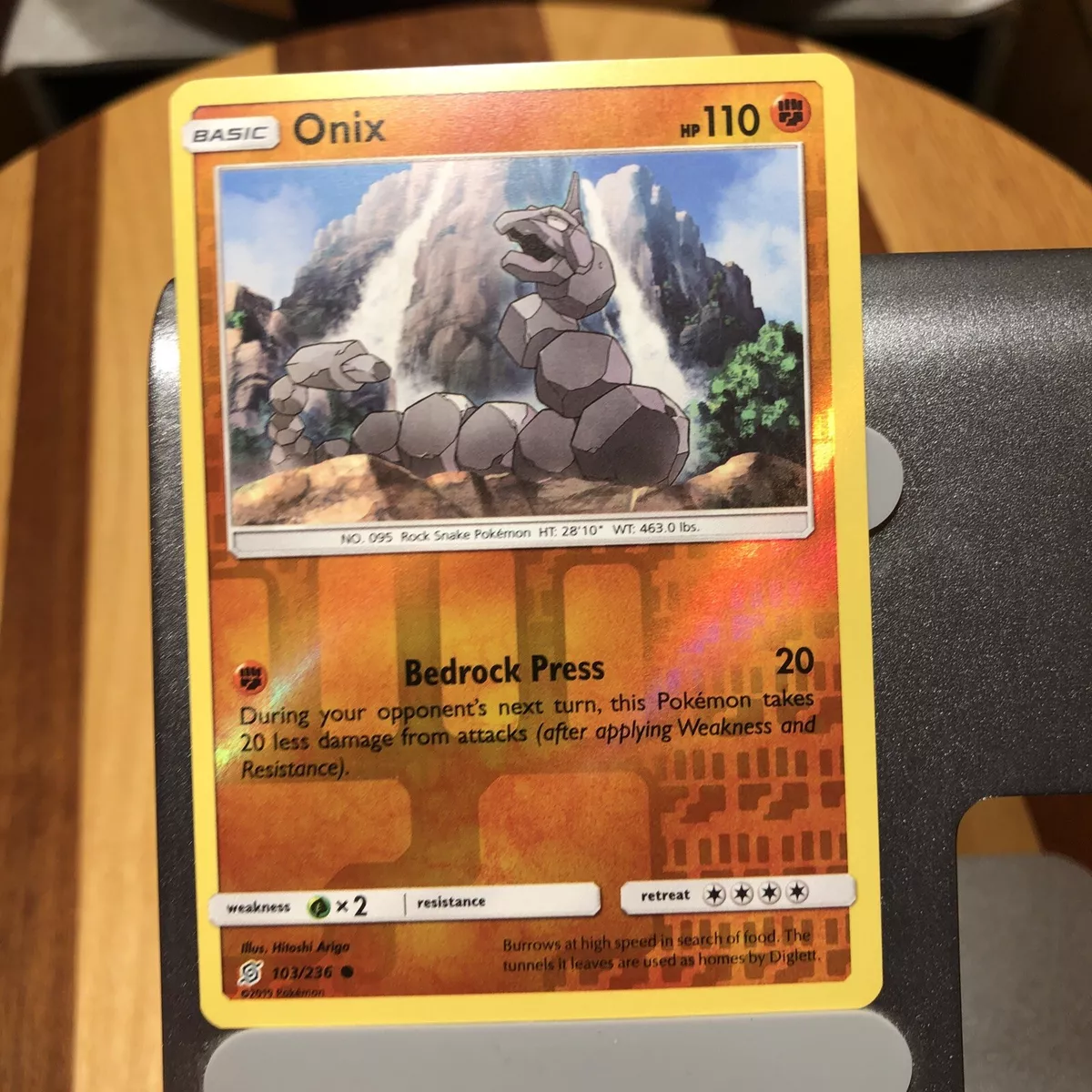 Onix - 103/236 - Common - Reverse Holo - Pokemon Singles » SM11 Unified  Minds - Untapped Games