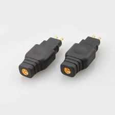 Pair MMCX 0.78/0.75 2 Pin Cable Adapter For Sennheiser HD414 HD650 HD600 HD580