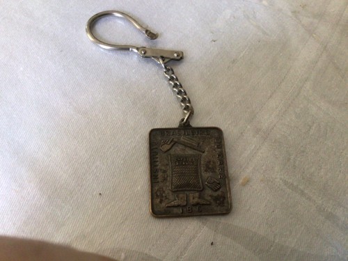 Antique Brazilian Coffee Key ring