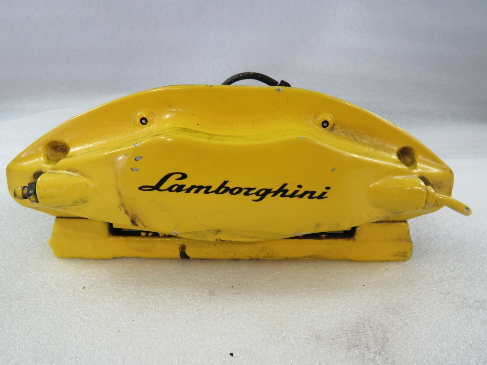 Lamborghini Gallardo, RH Right Rear Brake Caliper, Yellow, Used, P/N 400615406AD