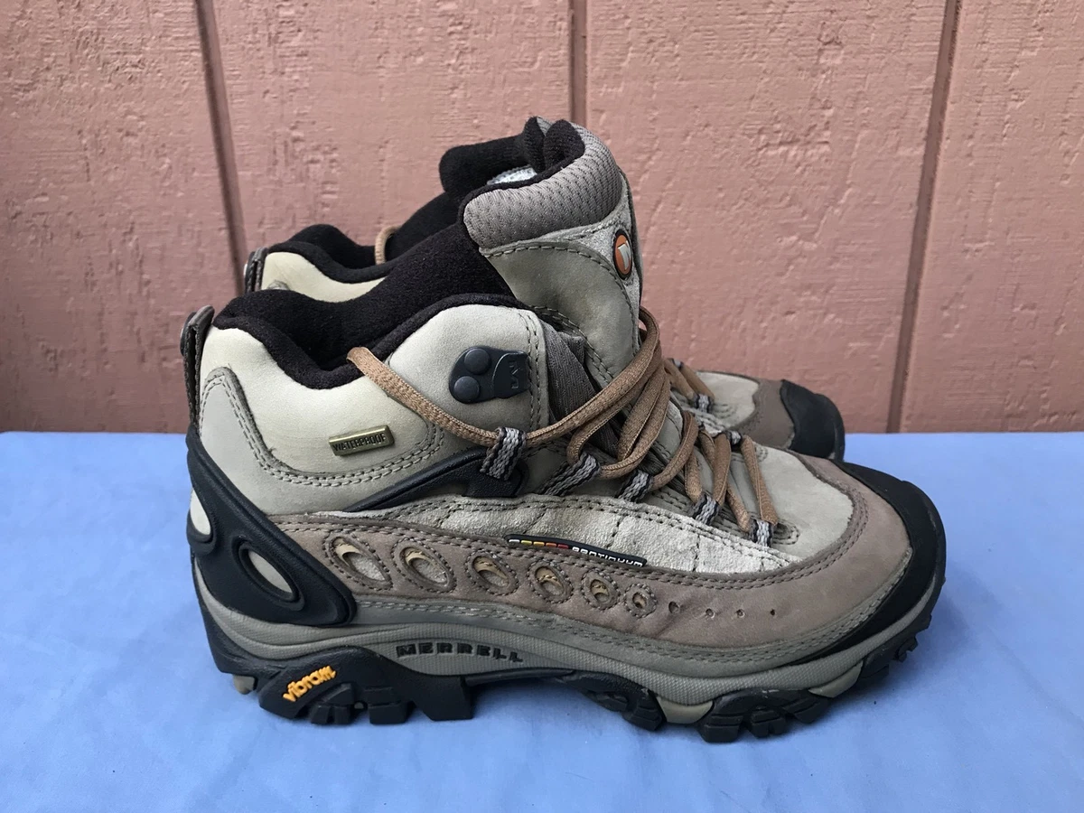 Merrell Pulse II 2 Women s Hiking Boots WATERPROOF Mid Loden Size