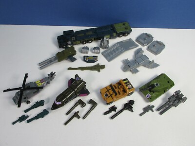 VINTAGE komplette G1 TRANSFORMERS BRUTICUS ACTIONFIGUR 1986 Hasbro COMBINERS