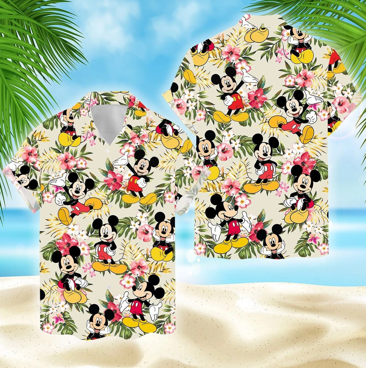 Mickey Hawaiian Shirt Disney Family Holiday Hawaii Magic Kingdom