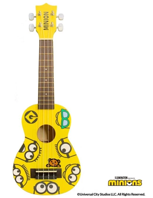 NEW Minions Soprano Ukulele Pineapple w/ Bag Kids Beginner Cute Kawaii Japan 10 - Image 2 of 4