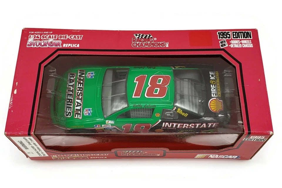 1995 Racing Champions 1:24 Bobby Labonty #18 baterías interestatales Chevrolet Foto 2 de 4