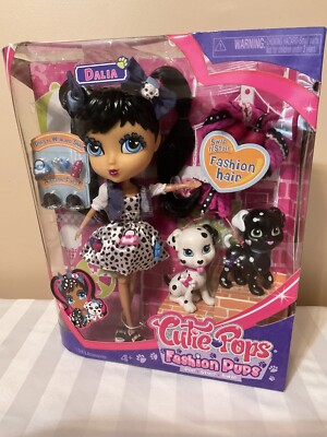 Cutie Pops Dalia Doll with Fashion Pups NRFB