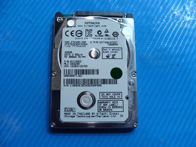 Toshiba R850 Hitachi 320GB SATA 2.5'' HDD Hard Drive Z7K320-320 HTS723232A7A364