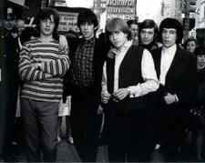 Rolling Stones New York Black And White 4x6” Picture Celebrity Print