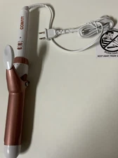 🧷 Conair Double Ceramic Curling Iron 1.25 Inch - Rose Gold 🆕 as shown
