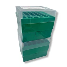 Square 36-Place Cryogenic Freezer Storage Boxes 15mL Tubes 2/PK - USA Scientific